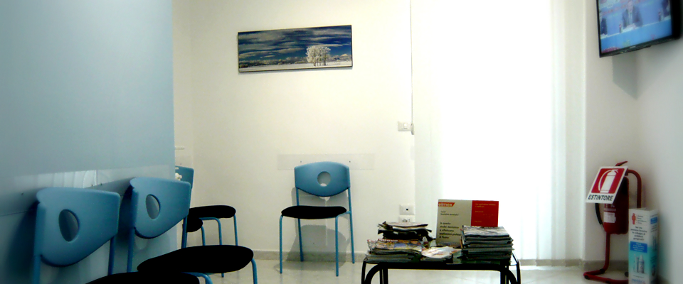 sala attesa dentista al Vomero (Napoli)